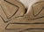 A striking pair of custom designer pillows handcrafted from iconic Graffito by Kelly Wearstler for Lee Jofa Modern in the...