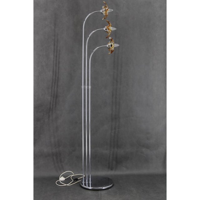 Floor Lamp in Murano Glass, Italy, 1980s For Sale - Image 4 of 15