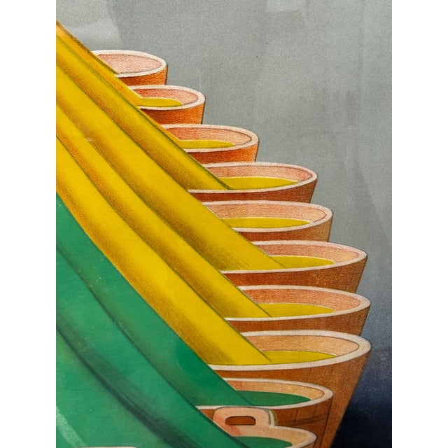 Art Nouveau L’Alsacienne Original Custom Framed Poster, Circa 1920's For Sale - Image 3 of 12