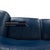 Paradise 3-Seater Sofa in Blue Leather from Stressless For Sale - Image 9 of 15