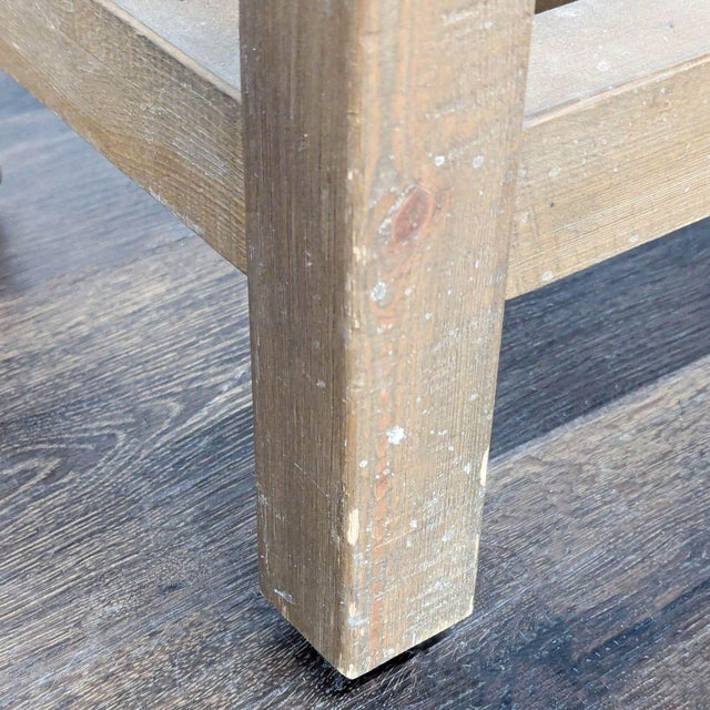 Pottery Barn Bluestone Console Table For Sale In San Francisco - Image 6 of 7
