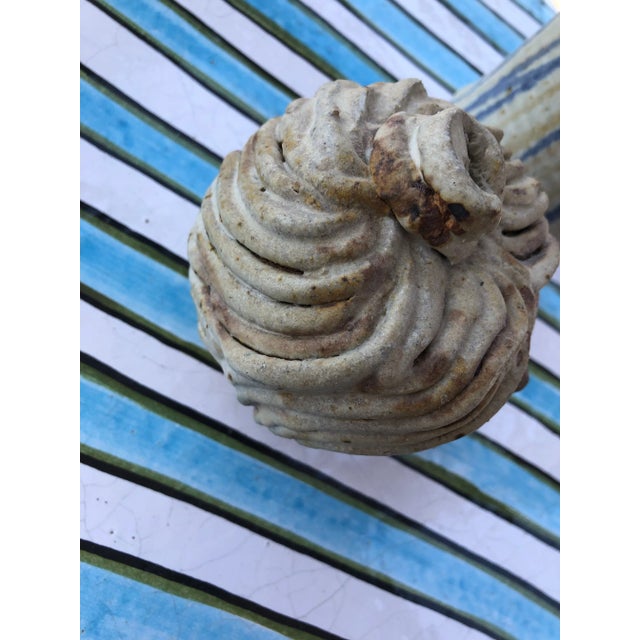 Ceramic 1960s Mid Century Ceramic Woman Vessel For Sale - Image 7 of 13