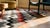Wonderful Gray Background Color With Tricolor Stair in a Piece of Transitional Period American Navajo Rug For Sale - Image 14 of 14