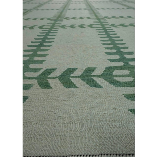Early 21st Century Turkish Kilim Oriental Handmade Flatweave 9'3" x 12'3" #18161 For Sale - Image 5 of 8