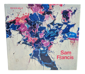 1975 Sam Francis Abstract Expressionist Artist Hardcover Coffee Table Book