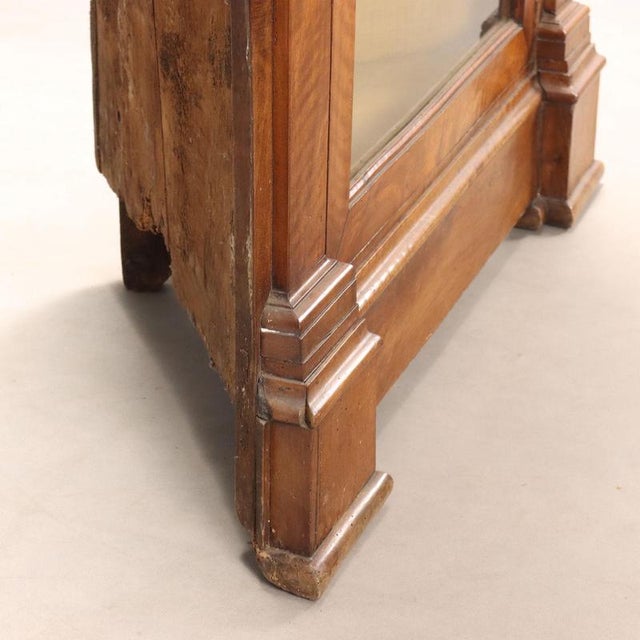 Baroque Walnut Corner Cabinet For Sale - Image 10 of 12