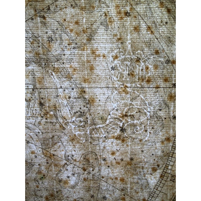 Original Celestial Charts by Johannes Zahn, Nuremberg, 1690s, Set of 2 For Sale - Image 9 of 15