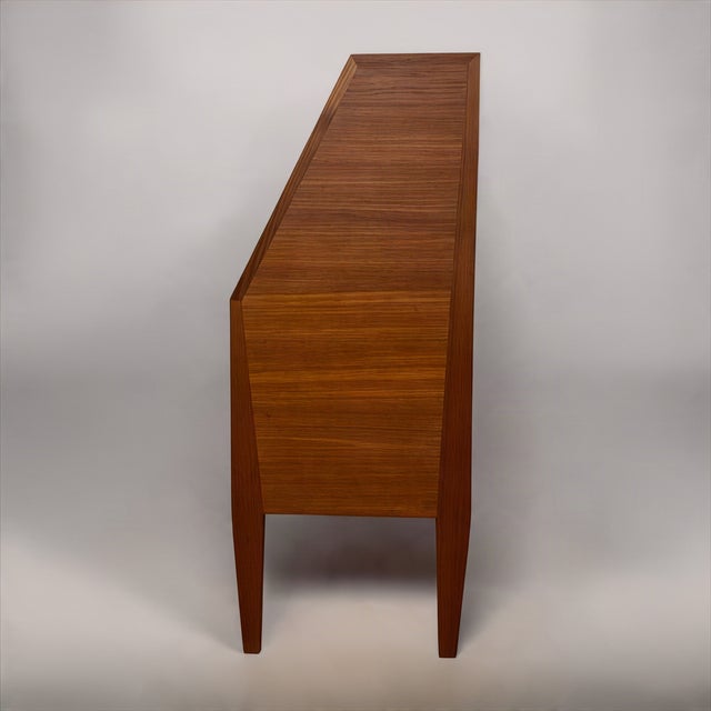 Model No. 63 Teak Wood Secretary by Kai Kristiansen for Tørring Møbelfabrik and HJN Møbler, Denmark, 1960s For Sale - Image 12 of 18