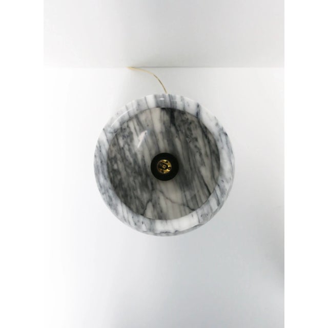 Italian Marble Table Lamp, Modern Style, Circa Mid to Late 20th Century For Sale - Image 12 of 12