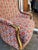 Wood Late 20th Century Pair of Custom French Versaille Style Needlepoint Wool Arm Chairs For Sale - Image 7 of 10