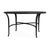 Brown Jordan Calcutta 54" Round Cast Top Dining Umbrella Table in Black Jade For Sale
