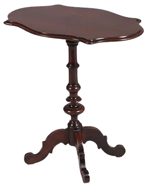 Antique Italian Solid Walnut Tilt-Top Coffee Table, 1750s