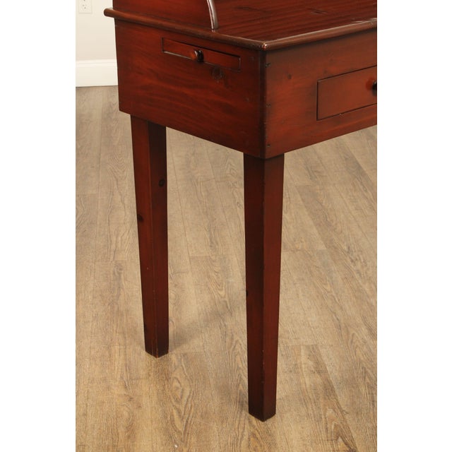 Custom Crafted Farmhouse Pine Server Or Sideboard For Sale - Image 11 of 12