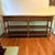 Pierre Deux French Country Style Console Table A narrow, long console that provides great display space as well as two...