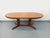 Vintage Oval Extendable Dining Table in Teak from Baumann, 1960s For Sale - Image 14 of 18