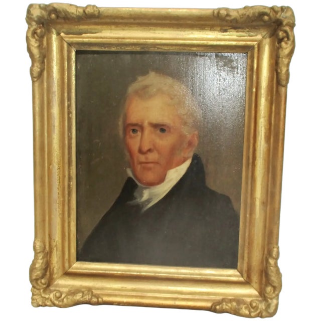 Unknown sitter, but appears to be someone of accomplishment and achievement. At first glance, the intelligence in the eyes...