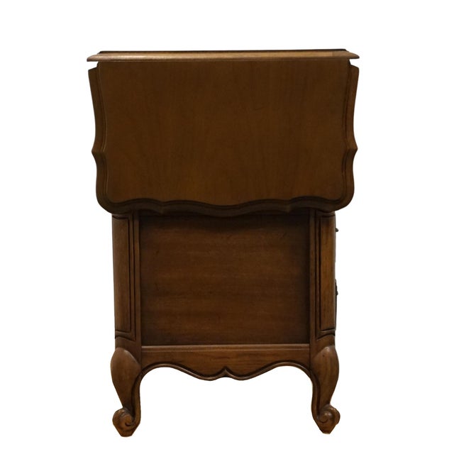 Thomasville Furniture Tableau Collection French Provincial 59" Drop Leaf Server Buffet 8561-520 For Sale - Image 10 of 12