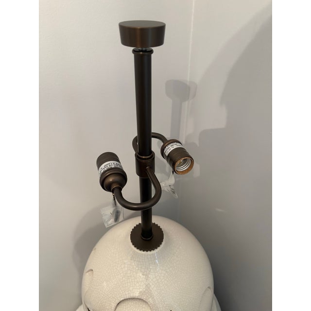 Modern Barbara Barry for Baker Sculpted Table Lamp For Sale - Image 3 of 5