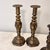 Vintage Variegated Height Brass Candelabra & Candlestick Collection For Sale In Raleigh - Image 6 of 9