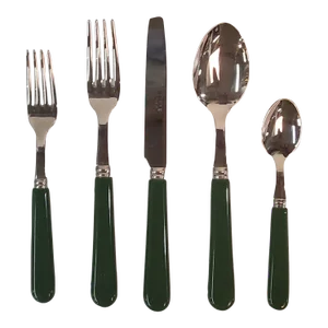 Pop Basics 5-Piece Flatware Sets for Eight- 40 Pieces