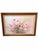 Vintage Signed Pastel Floral & Butterfly Oil Painting in Wood Frame For Sale - Image 4 of 13