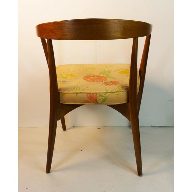 1960s 1960s Vintage Mid Century Lawrence Peabody for Richardson Nemschoff Captain's Chair For Sale - Image 5 of 5