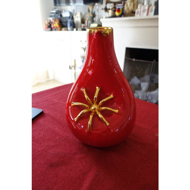 Ceramic Vintage French Pitcher from Vallauris, 1950s For Sale - Image 7 of 7