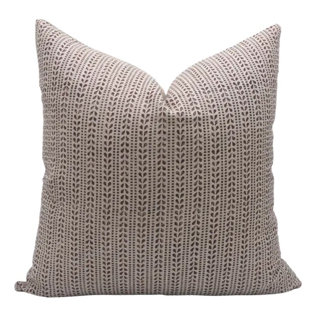 Fabdivine Thick Linen Cushion Cover 14x20 Inch Modern Home Accent- Ratan Bel For Sale