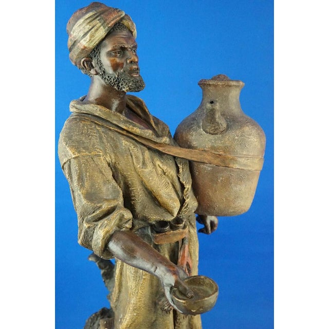 Sculpture of Man in Terracotta by Friedrich Goldscheider for Goldscheider, Austria, Late 1800s For Sale - Image 13 of 18