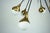 Mid-Century Italian Brass and Opaline Glass Chandelier from Stilnovo, 1950s For Sale - Image 10 of 16