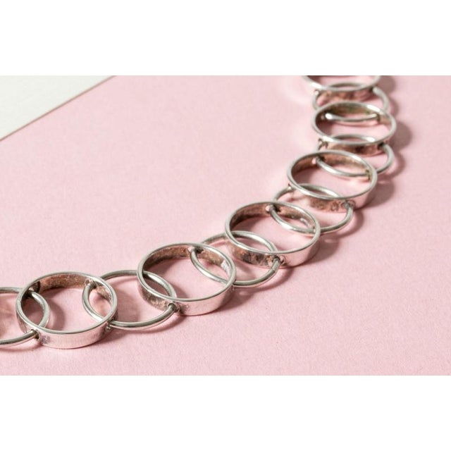 1960s Mid-Century Silver Collier, 1962 For Sale - Image 5 of 7