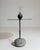 21st Century Poland Deep Charcoal Grey Round Stone-Base Side Table For Sale In Greensboro - Image 6 of 10