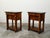 Early 19th Century French Empire Early 19th Century Walnut Console Tables with Grey Marble Tops For Sale In Atlanta - Image 6 of 12