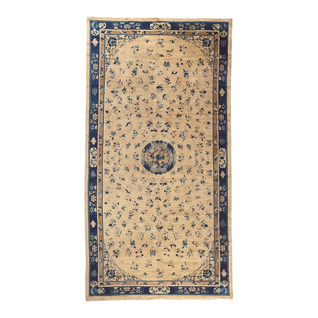 Late 19th Century Chinese Peking Rug, 10'02 X 19'03 For Sale
