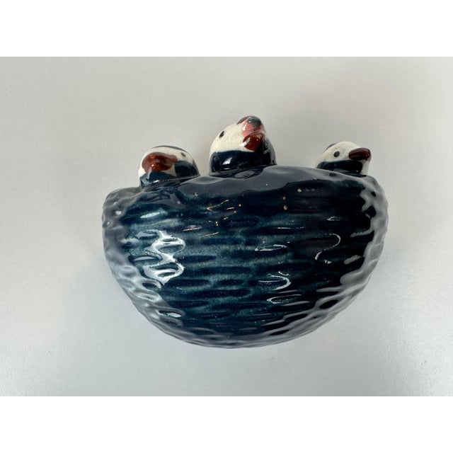 1960s Mid-Century Modern German Ceramic Wall Swallows, 1960s, Set of 7 For Sale - Image 5 of 18