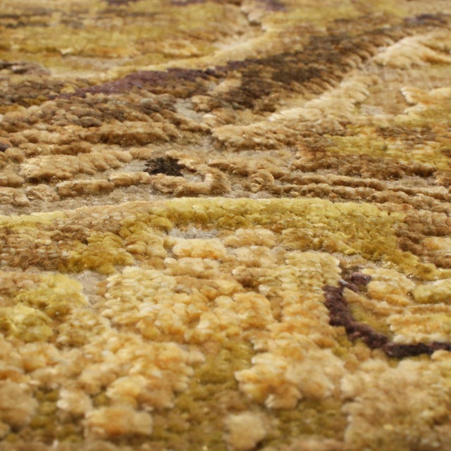 2010s Rug & Kilim's 17th Century, Inspired Black and Gold Wool and Silk Rug For Sale - Image 5 of 7