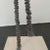 Vintage Brutalist Metal Wire Figure Sculpture on Stone Base in the Style of Giacometti MCM Art For Sale In Houston - Image 6 of 6