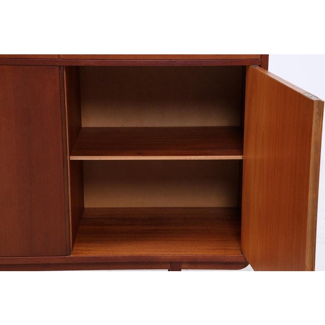 Vintage Teak Highboard, 1960s For Sale - Image 11 of 18