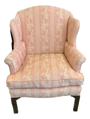 20th Century Georgian Wing Back Chair