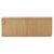 Cream Marble Top Oak Credenza For Sale In Los Angeles - Image 6 of 9