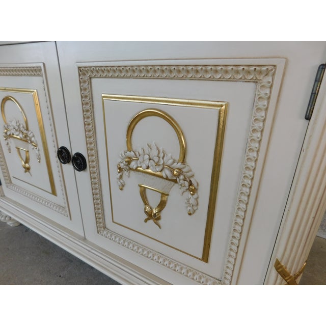 Antique Mahogany French Louis XVI Style Tall Chest Late 19th Century For Sale - Image 9 of 17