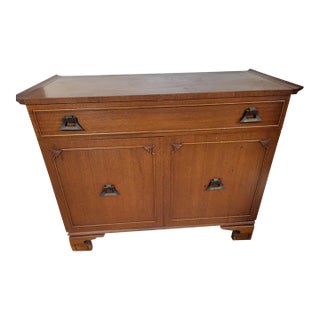 1970s Rway Mahogany Mid Century Craftsman Buffet For Sale