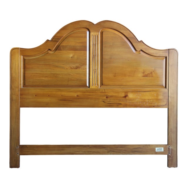 Ethan Allen Legacy Collection Arched Queen Panel Headboard Chairish