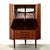 Mid-Century Modern 1950s Danish Rosewood Corner Cabinet in the Style of Omann Jun. Møbelfabrik / Gunni Omann For Sale - Image 3 of 14