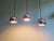 Space Age Eyeball Pendant Lights in Chromed Metal, 1970s, Set of 3 For Sale - Image 4 of 16
