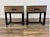 Metal Lane Furniture Reclaimed Wood and Black Metal End Tables, Pair For Sale - Image 7 of 10
