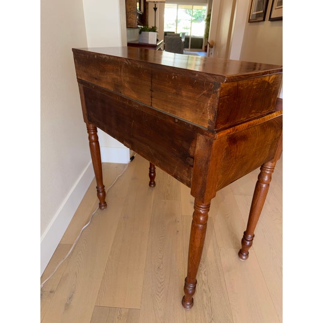 Mid 19th Century Mid 19th Century Eastern American Empire Dressing Table For Sale - Image 5 of 8