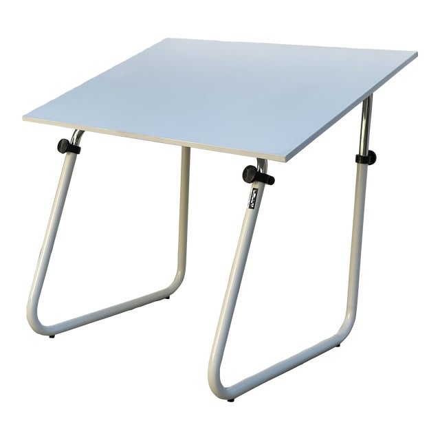 1980s Italian Lolly Drafting Table Desk by Neolt Italy Space Age Height Adjustable Desk Chairish
