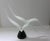 Glass Soaring Birds Sculpture Licio Zanetti Murano Glass For Sale - Image 7 of 11