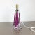 Large Crystal Glass Pink Table Light from Val Saint Lambert, Belgium, 1960s For Sale - Image 4 of 17
